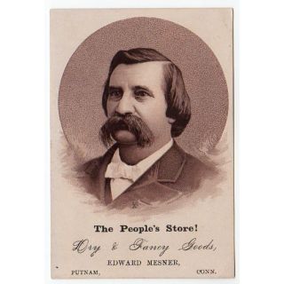 1884 John Logan Vice Presidential Election Trade Card Connecticut