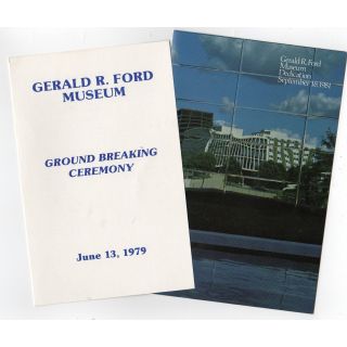 1979 & 1981 Gerald Ford Museum Dedication & Ground Breaking Ceremonies