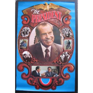 Richard Nixon The President Campaign Poster