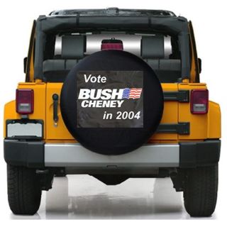 2004 George W. Bush & Dick Cheney Crazy Interesting Campaign Tire Cover