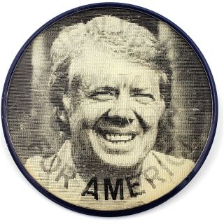 Jimmy Carter Flasher Campaign Button