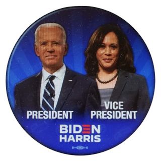 2021 Joe Biden & Kamala Harris Inauguration Button