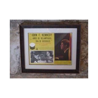Kennedy framed movie poster