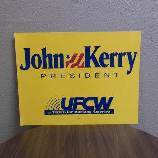 John Kerry Union Campaign Poster 2004
