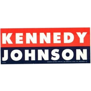Kennedy Johnson Window Sticker