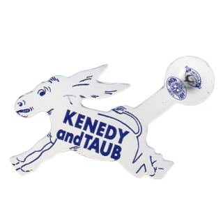 Kennedy and Taub Lapel Pin