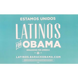 Barack Obama 2008 Logo Campaign Poster