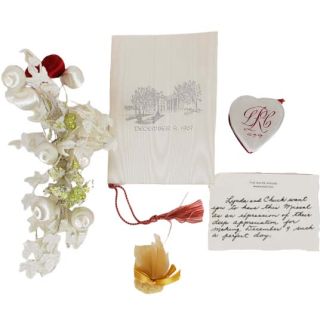 1967 White House Wedding of Lynda Bird Johnson Program & Special Gifts 