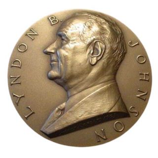 1963 Lyndon Johnson U.S. Mint Inaugural Medal