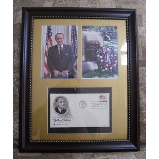 Lyndon Johnson Framed Memorabilia
