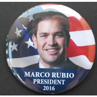Marco Rubio President button