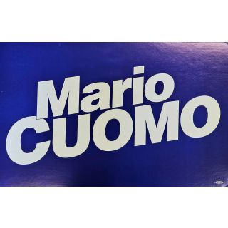 Mario Cuomo for Governor of New York Campaign Poster