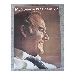 McGovern for President 1972 Poster