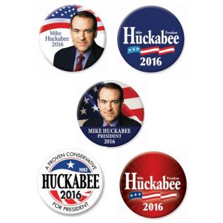 Mike Huckabee campaign buttons