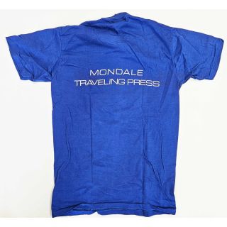 1984 Walter Mondale Traveling Press Collectible T-Shirt