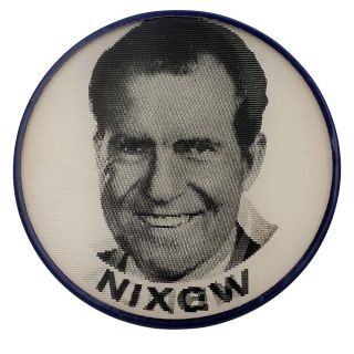 Richard Nixon Vari Vue Flasher Campaign Button