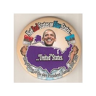 Barack Obama Inaugural Button Souvenir