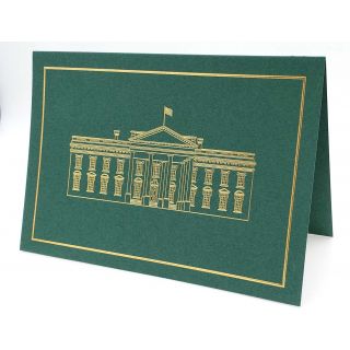 2018 Official Donald Trump White House Christmas Card With Envelope