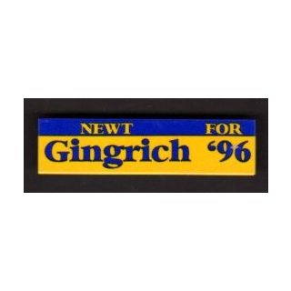 Newt Gingrich For '96 Button