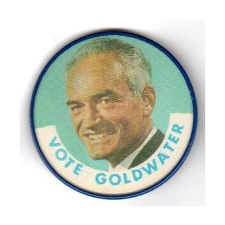Vote Goldwater Flasher Button