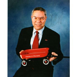 Secretary of State Colin Powell SIGNED Photo America's Promise