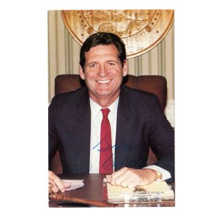 Bob Miller Governor of Nevada Signed Photo 