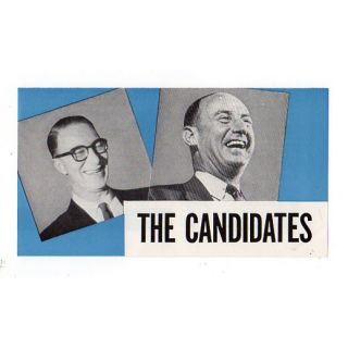 1950s Adlai Stevenson and Estes Kefauver Campaign Ephemera