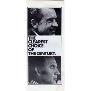 Richard Nixon Vietnam Campaign Brochure