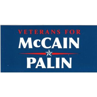 Veterans for McCain Palin Souvenir