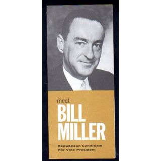 Bill Miller Campaign literature