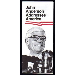 John Anderson Candidate Flyer