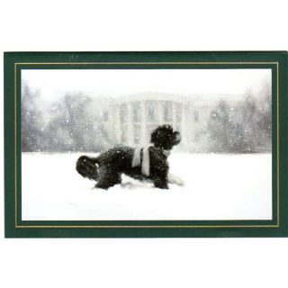 BO 2012 Barack Obama White House Christmas Card