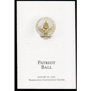 2005 Patriot Ball Inaugural Program