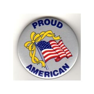 Proud American Button