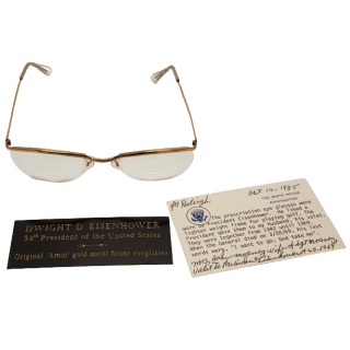 Prescription Eyeglasses Personally Owned & Worn By President Eisenhower