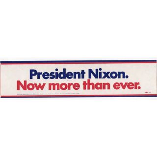 Nixon Now More Than Ever