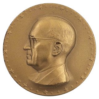 1949 Harry S. Truman Official Bronze Inaugural Medal