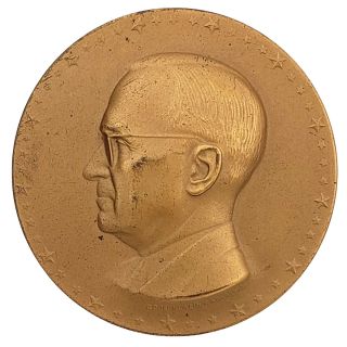 1949 Harry S. Truman Official Bronze Inaugural Medal