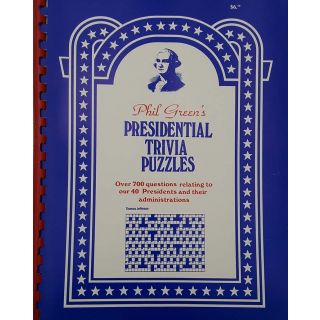 Presidential Trivia Puzzles Crossword Book