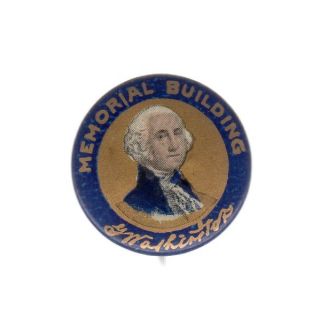 George Washington memorial building button