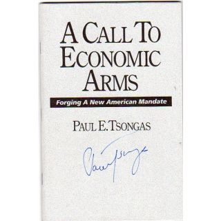 Paul Tsongas autograph