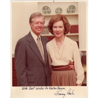 Jimmy Carter Signed Photo