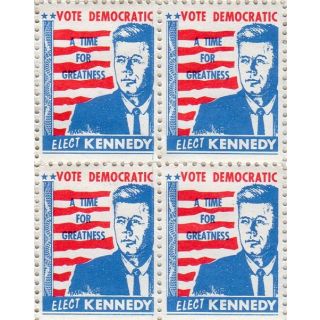 A Time For Greatness Kennedy stamps
