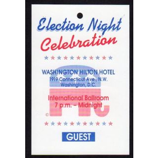 Election Night Celebration Ticket