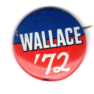 Wallace '72 Button