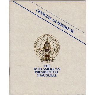Ronald Reagan Inaugural Book