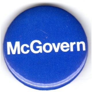 Democratic Candidate George McGovern Button