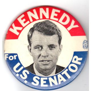Bobby Kennedy for Senator Button