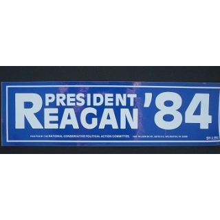 Reagan Conservative bumper sticker