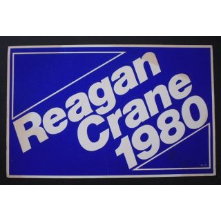 Reagan Crane Campaign Sign